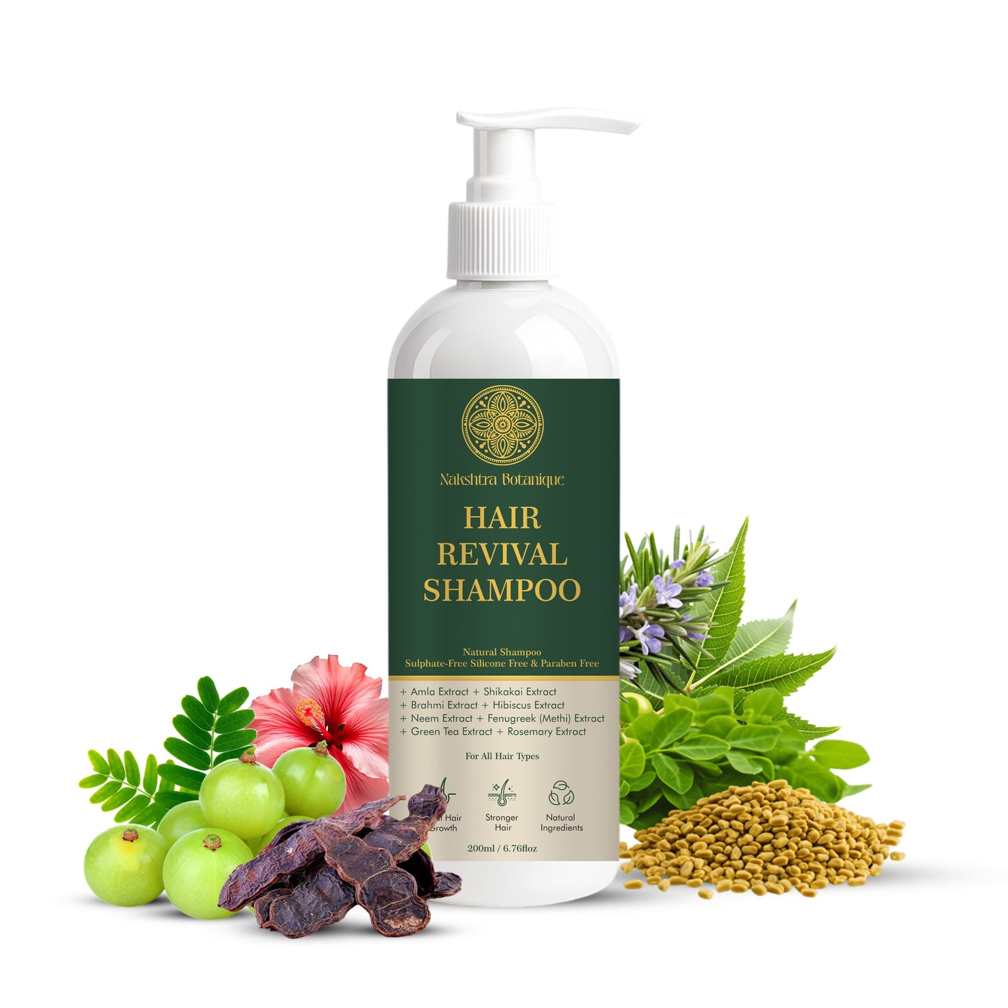 Hair Revival Oil + Shampoo Combo
