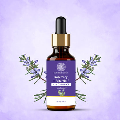 Rosemary + Vitamin E Hair Growth Oil | Essential Oil (25 ml)
