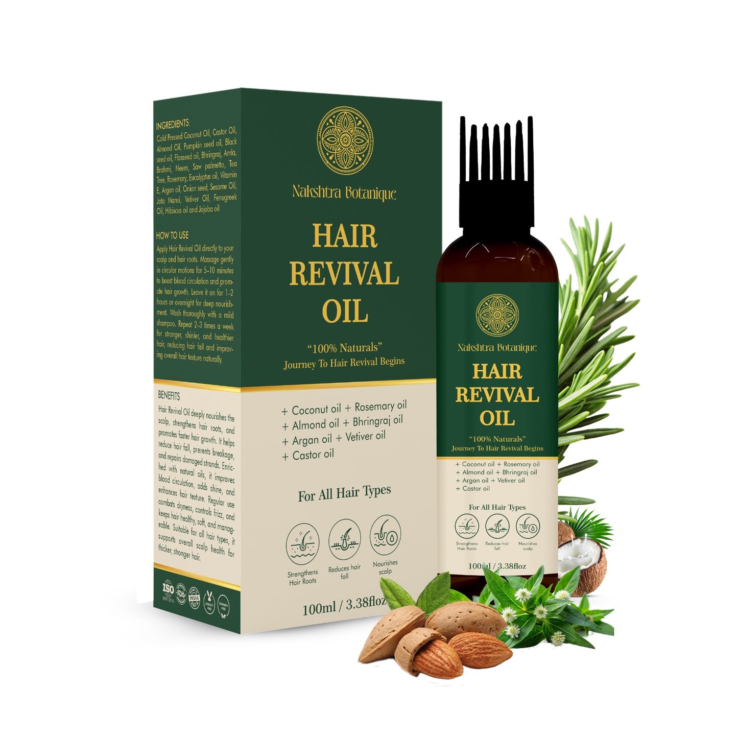 Hair Revival Oil & Shampoo Combo