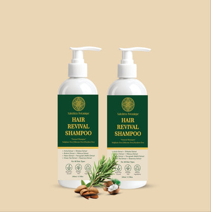 Hair Revival Shampoo – Pack of 2 (400 ml )