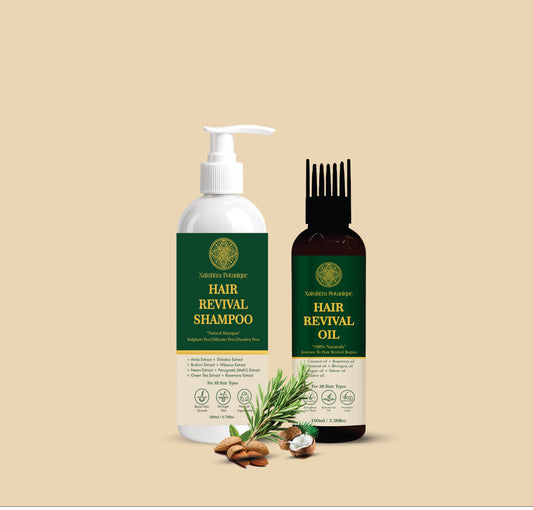 Hair Revival Oil & Shampoo Combo